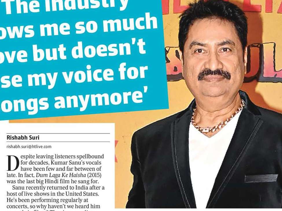 ‘The industry shows me so much love but doesn’t use my voice for songs anymore’