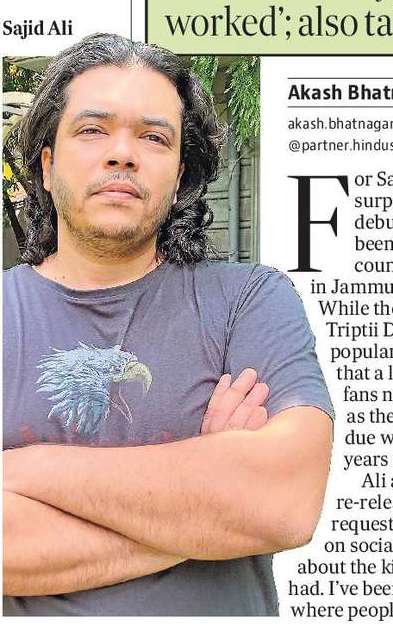 Sajid Ali: Not nervous for Laila Majnu now, as the heartbreak has already happened Sajid Ali: Not nervous for Laila Majnu now, as the heartbreak has already happened