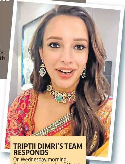 TRIPTII DIMRI’S
JAIPUR ABSENCE
SPARKS
OUTRAGE:
WHAT REALLY
HAPPENED?