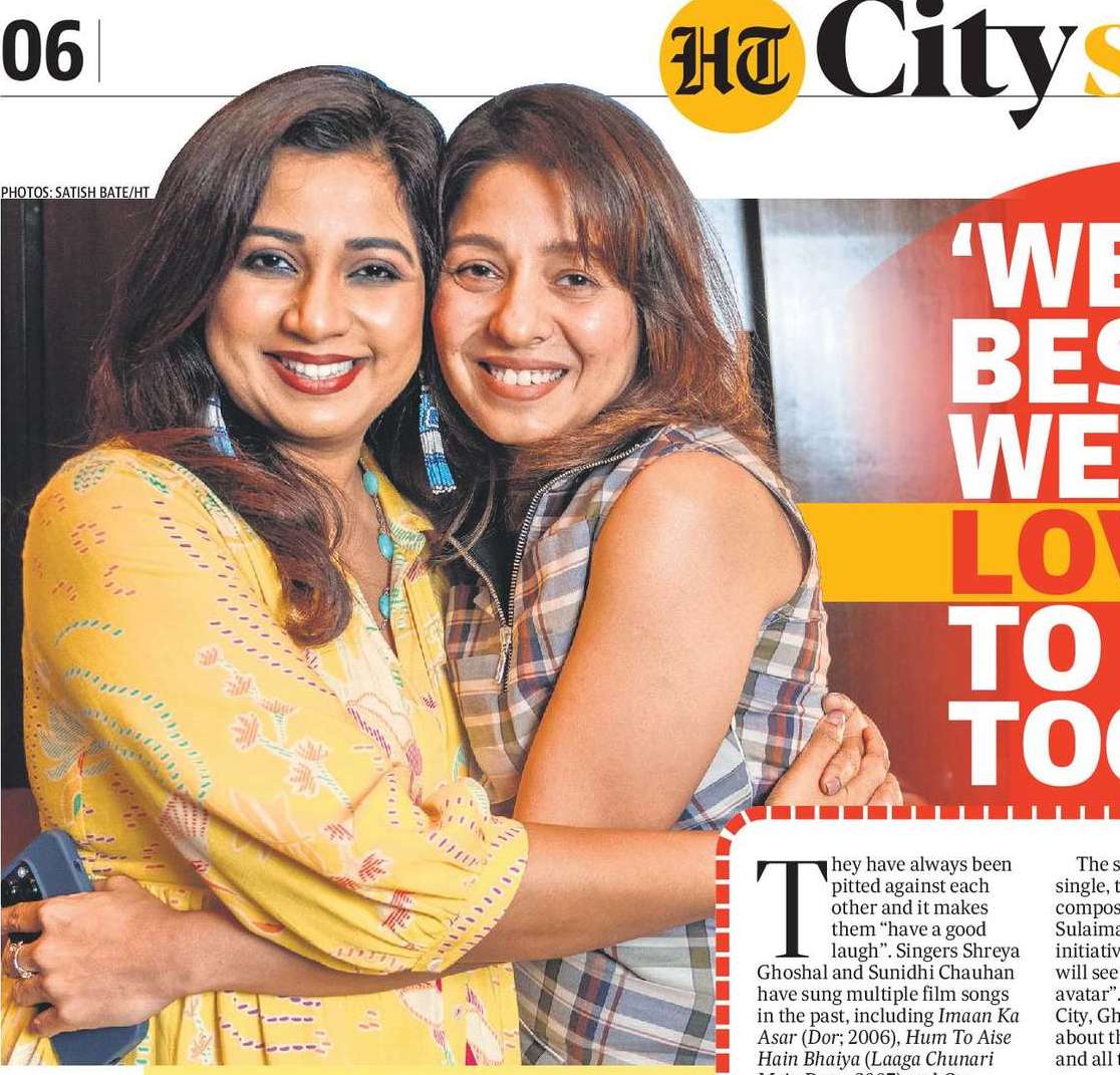 ‘WE ARE
BESTIES,
WE WOULD
LOVE
TO TOUR
TOGETHER’