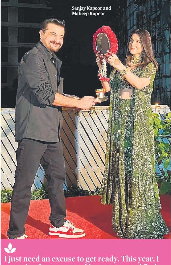 ‘I Love to dress up FOR puja’