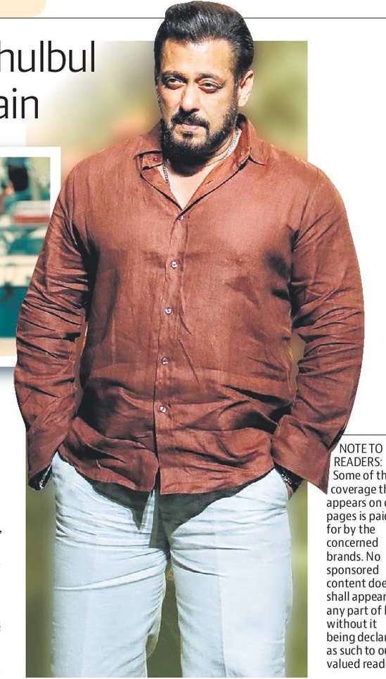 Salman to be seen as Chulbul Pandey in Singham Again 