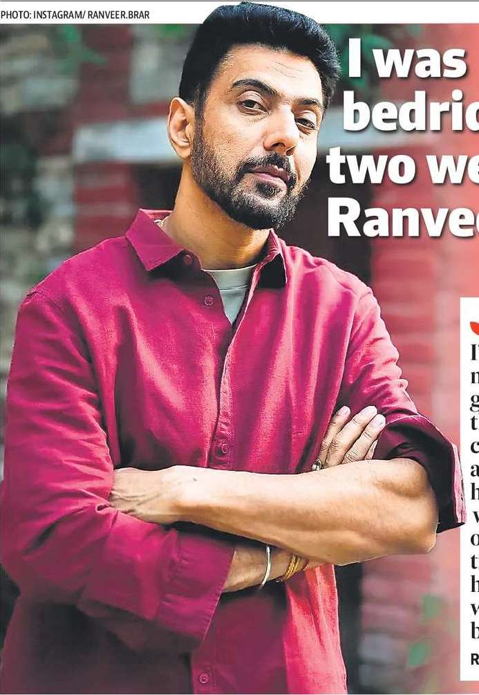 I was bedridden for two weeks: Ranveer Brar I was bedridden for two weeks: Ranveer Brar