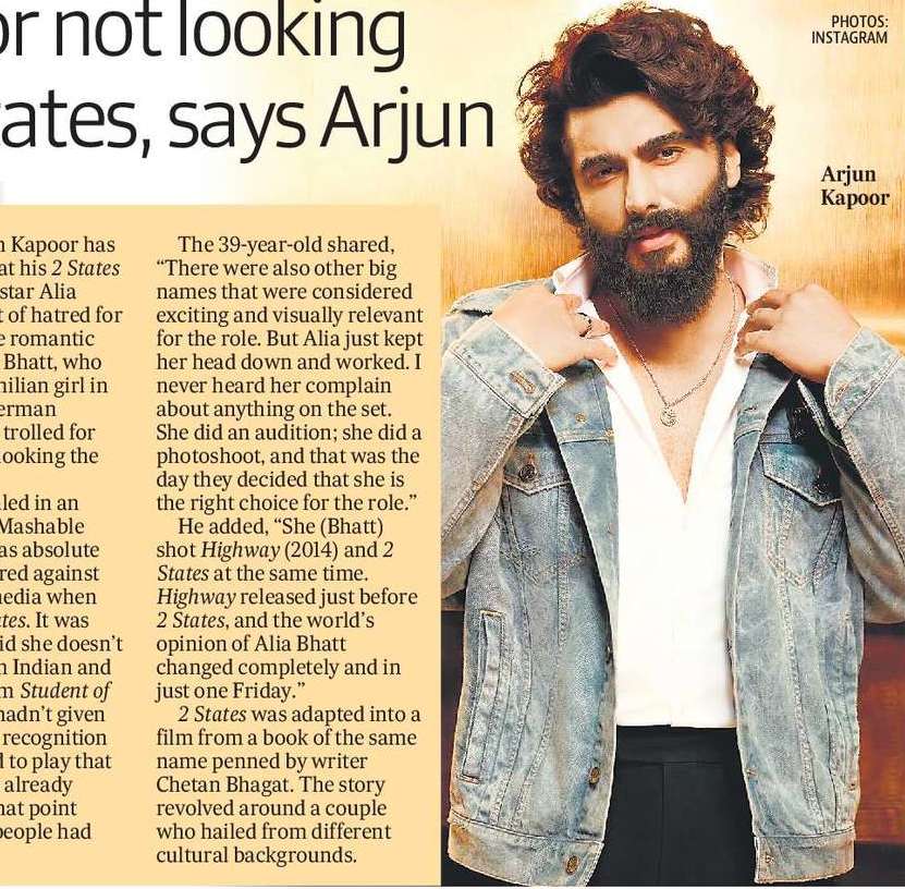 Alia faced hatred for not looking South Indian in 2 States, says Arjun Alia faced hatred for not looking South Indian in 2 States, says Arjun