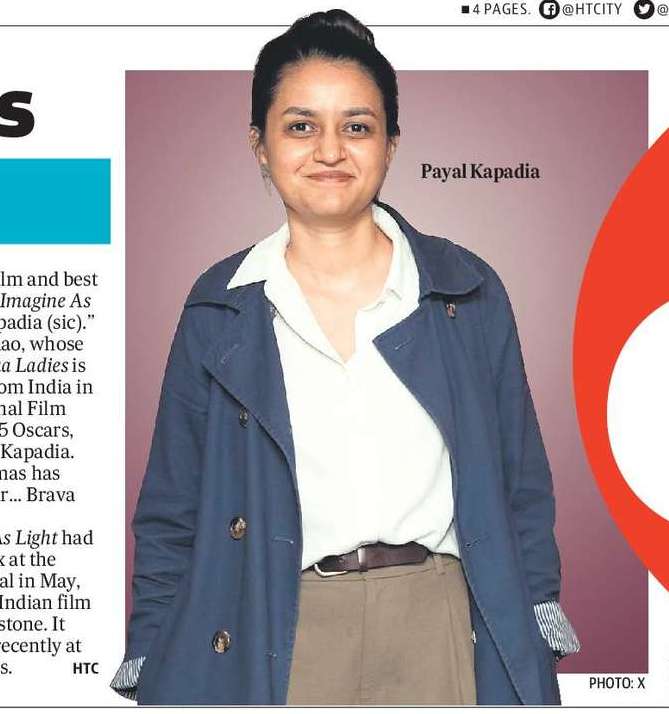 Payal scripts history, bags twin Golden Globes nods Payal scripts history, bags twin Golden Globes nods