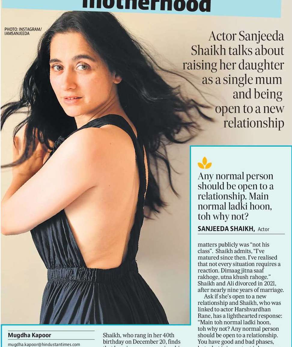 I feel stronger than any man: Sanjeeda on motherhood