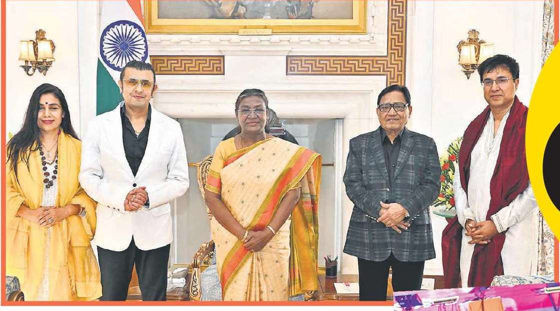 I’M HONOURED:
SONU NIGAM ON
PERFORMING AT
RASHTRAPATI
BHAVAN I’M HONOURED:
SONU NIGAM ON
PERFORMING AT
RASHTRAPATI
BHAVAN