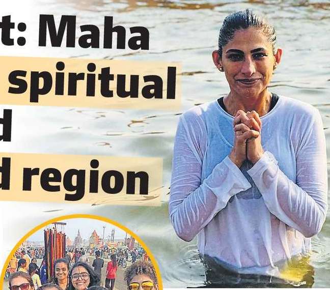 Kubbra Sait: Maha Kumbh is a spiritual fair, beyond religion and region Kubbra Sait: Maha Kumbh is a spiritual fair, beyond religion and region