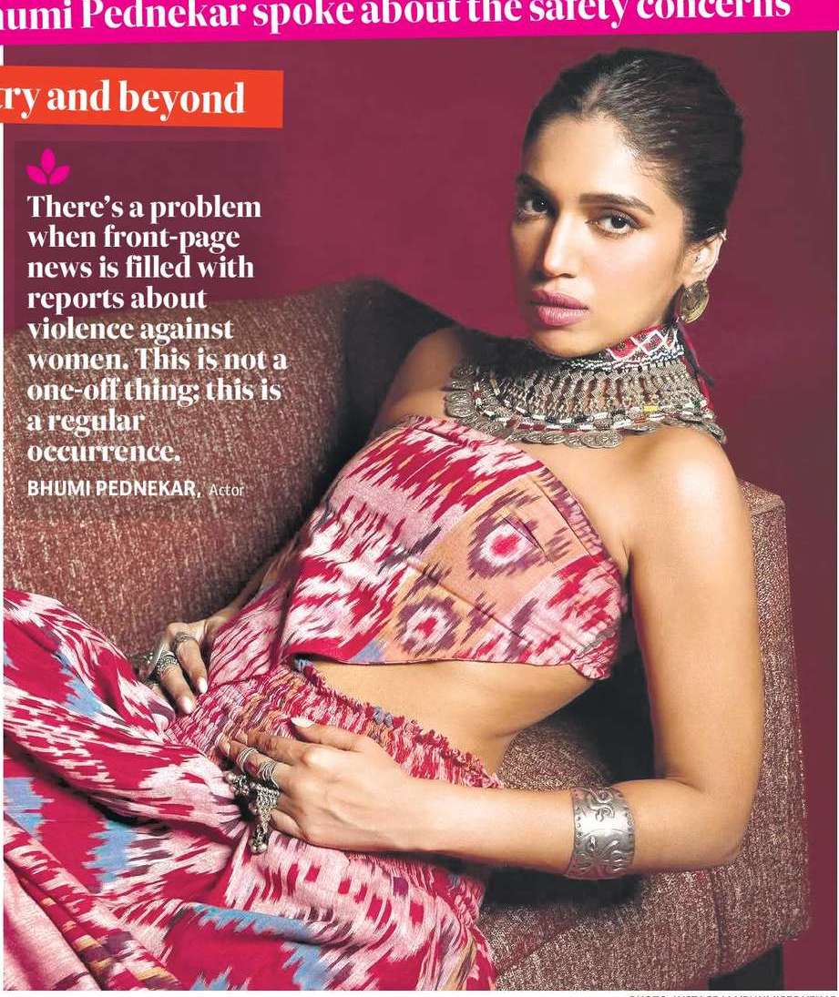 ‘AS A WOMAN IN
INDIA, I FEEL SCARED’