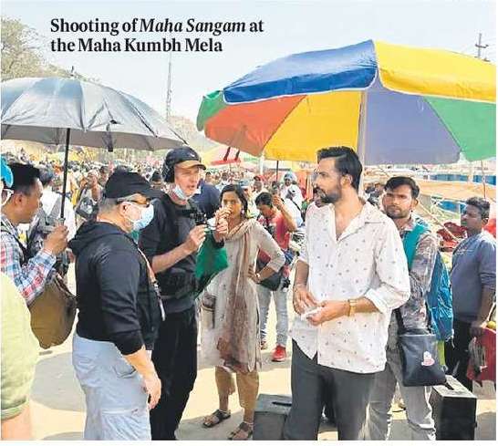 ‘EVERY DAY
WAS AN
ADVENTURE;
WE WERE
IMPROVISING
EVERYTHING’