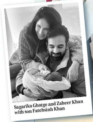 Sagarika, Zaheer welcome first child — a baby boy!