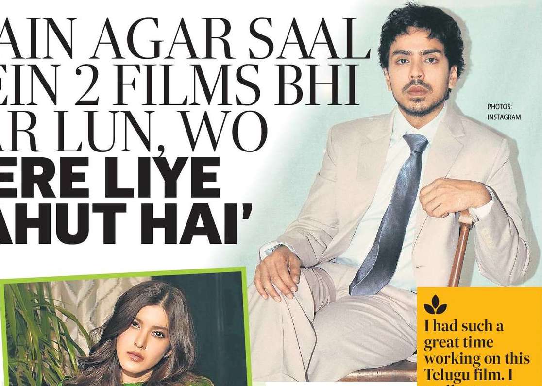 ‘MAIN AGAR SAAL
MEIN 2 FILMS BHI
KAR LUN, WO
MERE LIYE
BAHUT HAI’