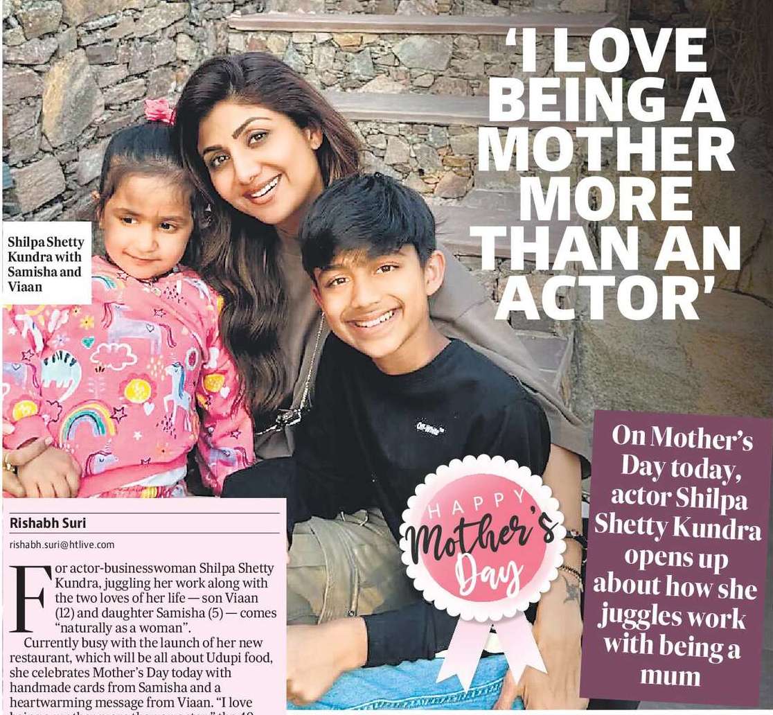 「俳優よりも母親でいるのが好き」 「俳優よりも母親でいるのが好き」