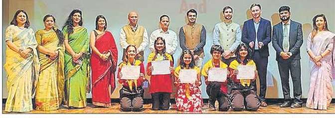 マユール・ヴィハールのアルコン・インターナショナル・スクールが、熱意をもってSprachUtsavah 2.0を開催