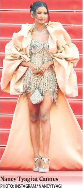 ネハがファッション論争を巻き起こし、ナンシーがカンヌで縫ったドレスを否定