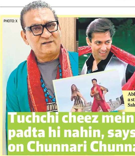 Tuchchi cheez mein main padta hi nahin, says Abhijeet on Chunnari Chunnari remake