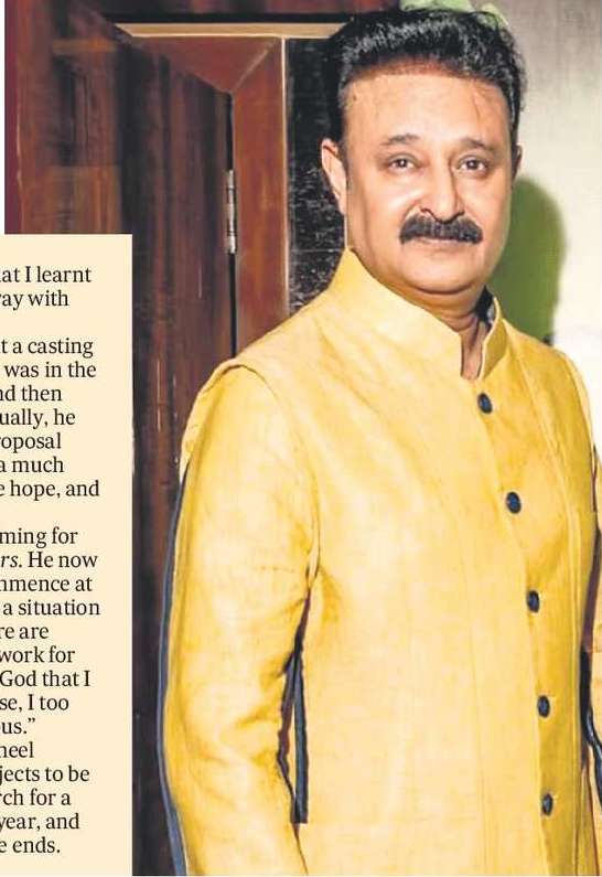 Was in talks for a film but was ghosted, says Jameel Khan Was in talks for a film but was ghosted, says Jameel Khan