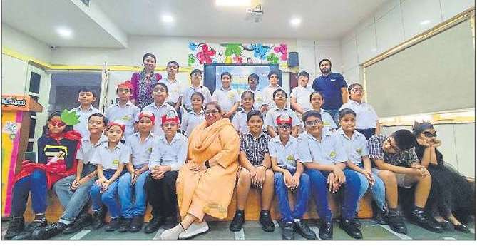 ASNインターナショナルスクール、マユール・ヴィハールが特別集会を開催