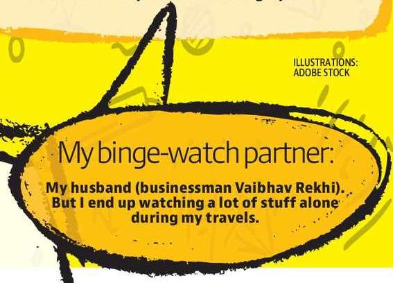 息子（アヴィアン、4歳）が生まれる前は、ヴァイブハブと私は夜に何か番組を見ていました。今はトレッドミルで歩きながら番組を見ています。エピソードが長ければ長いほど、歩く距離も長くなるんです！