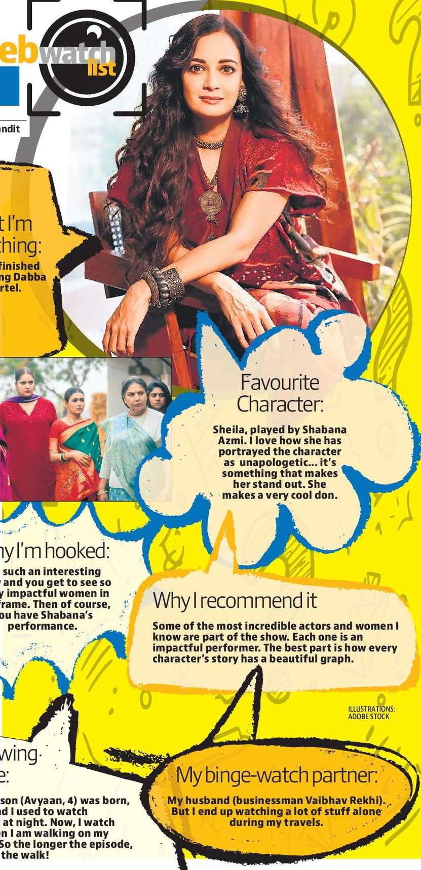 息子（アヴィアン、4歳）が生まれる前は、ヴァイブハブと私は夜に何か番組を見ていました。今はトレッドミルで歩きながら番組を見ています。エピソードが長ければ長いほど、歩く距離も長くなるんです！