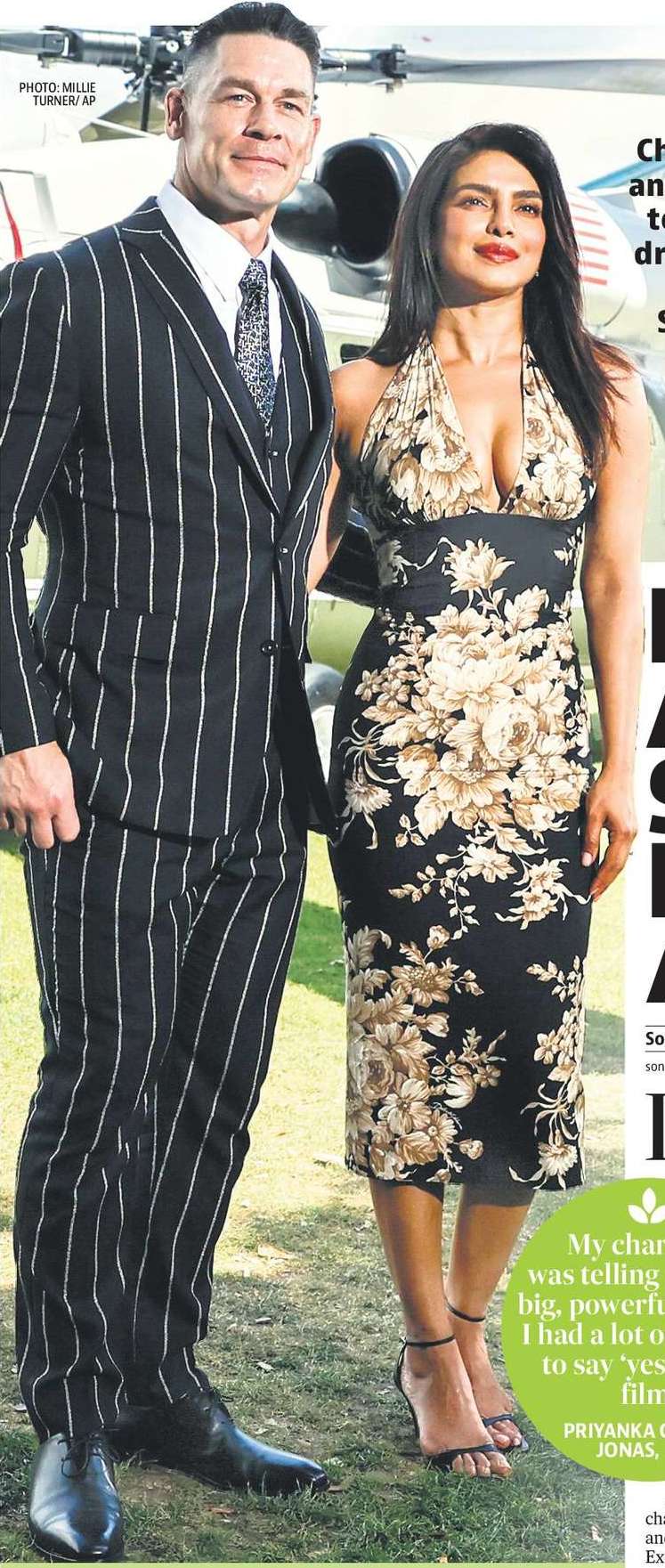 HUMOUR
AND HIGH
STAKES FT.
PRIYANKA
AND JOHN