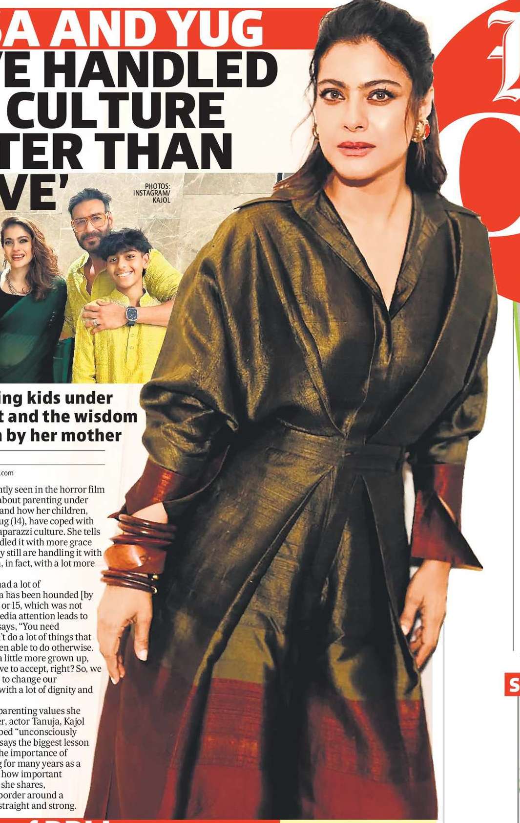 ‘NYSA AND YUG
HAVE HANDLED
PAP CULTURE
BETTER THAN
I HAVE’