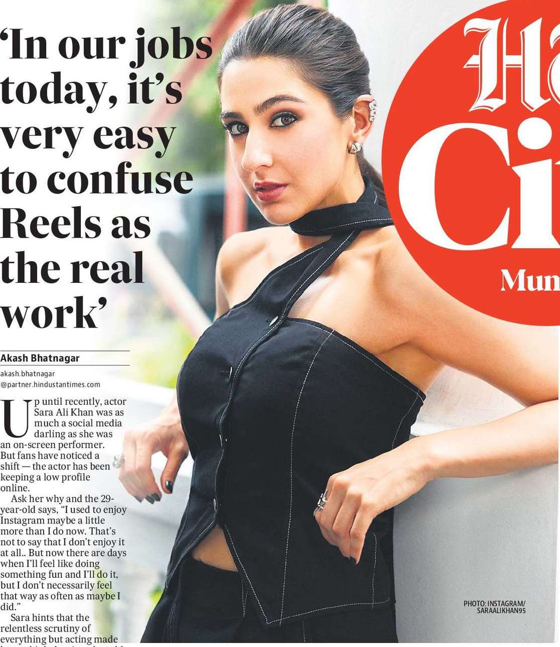 ‘In our jobs today, it’s very easy to confuse Reels as the real work’ ‘In our jobs today, it’s very easy to confuse Reels as the real work’