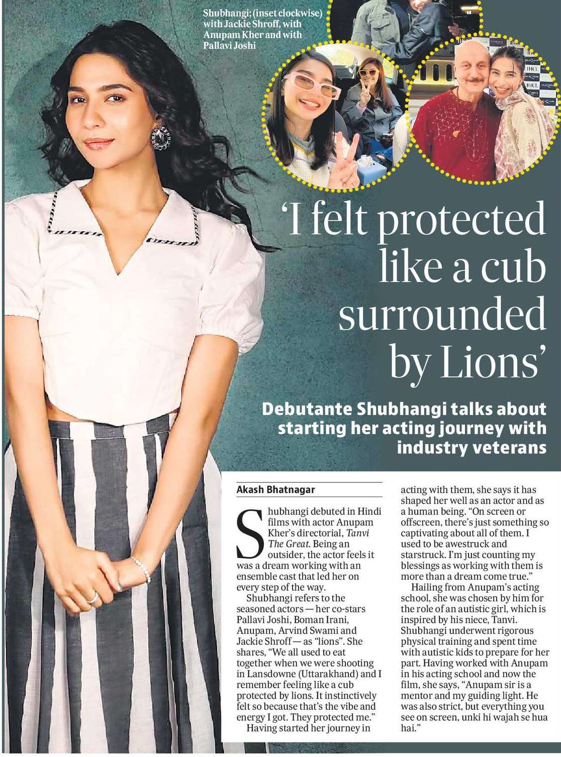 ‘I felt protected like a cub surrounded by Lions’ ‘I felt protected like a cub surrounded by Lions’
