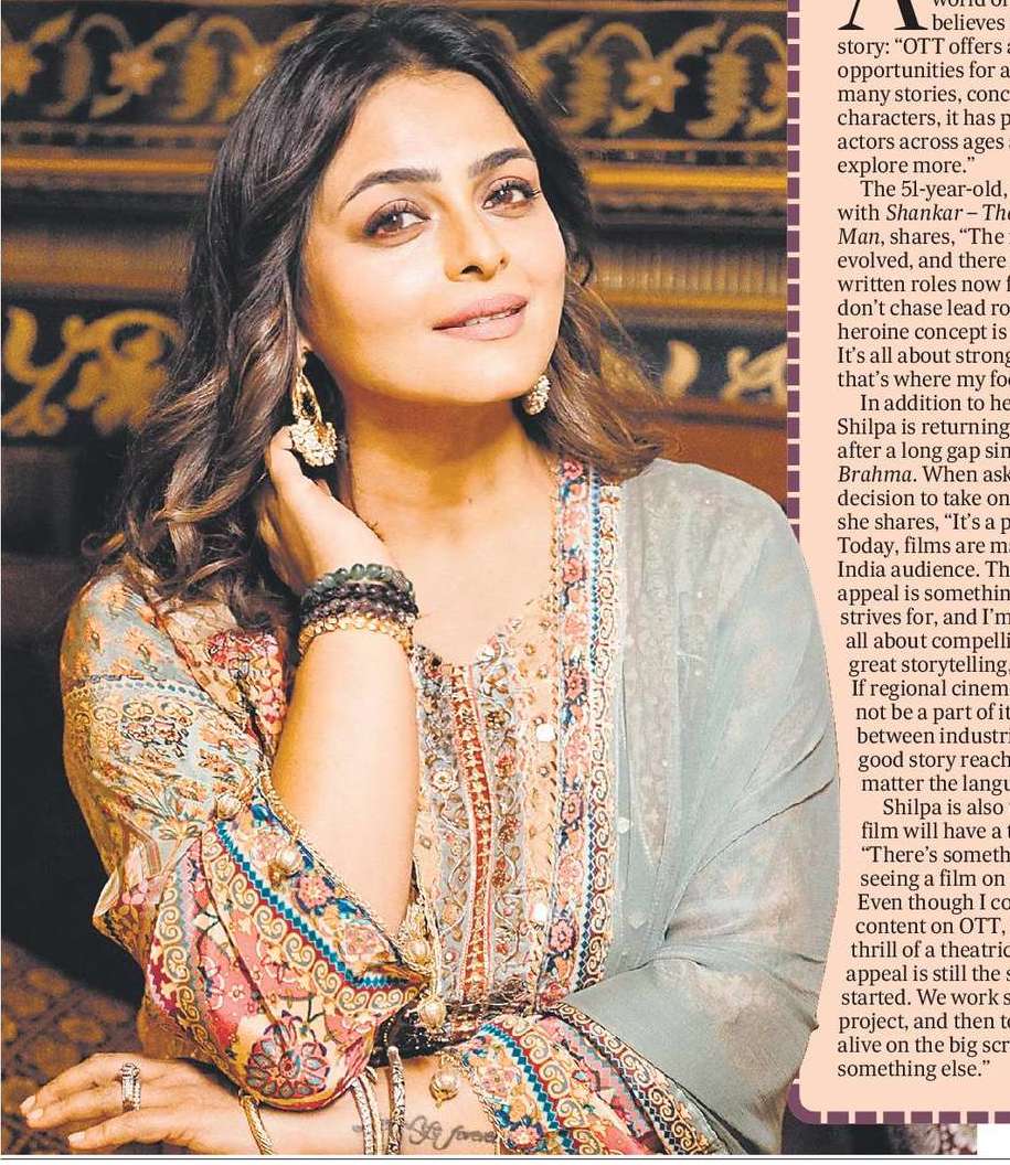 SHILPA SHIRODKAR
MARKS OTT DEBUT:
I DON’T CHASE
LEAD ROLES