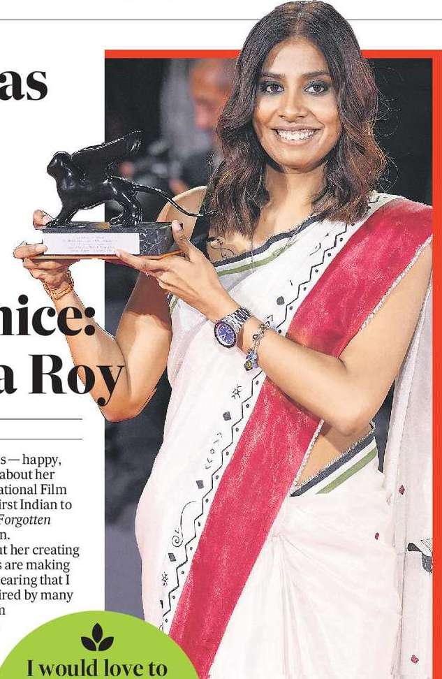 Cinema has created history with this win at Venice: Anuparna Roy
